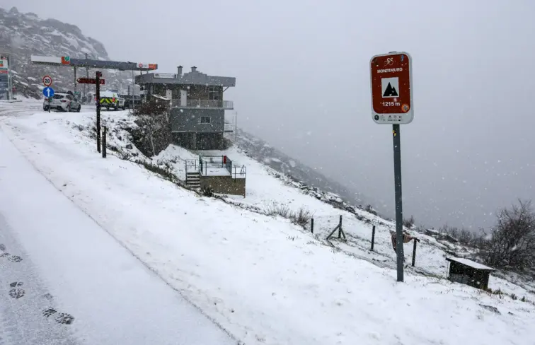 Neve em Cinfães (Lusa /Paulo Novais)